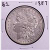 Image 1 : 1887 $1 Morgan Silver Dollar Coin