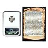 Image 2 : El Cazador Shipwreck (1772-83) Mexico 1/2 Real Silver Coin NGC Genuine w/ Story Card