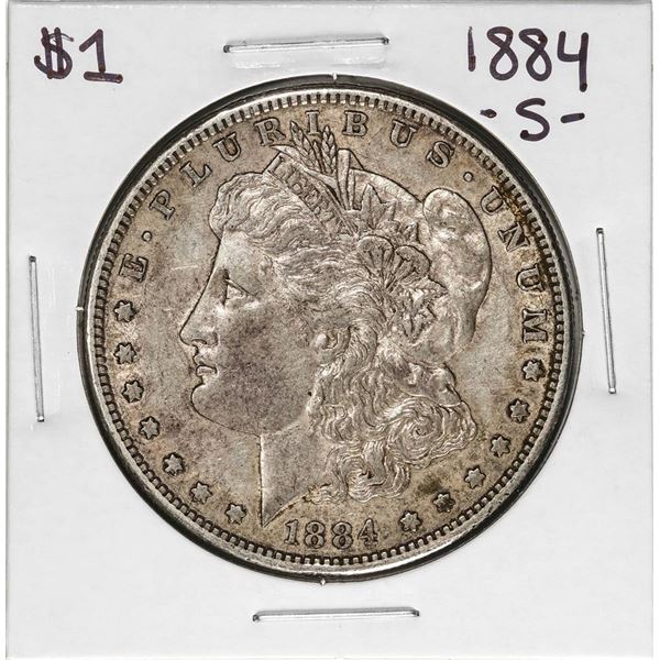1884-S $1 Morgan Silver Dollar Coin
