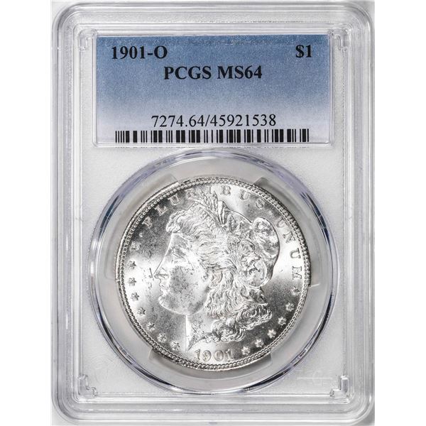 1901-O $1 Morgan Silver Dollar Coin PCGS MS64
