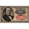 Image 1 : 1874 Fifth Issue Twenty Five Cents Fractional Currency Note