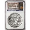 Image 1 : 2021-(P) Type 1 $1 American Silver Eagle Coin NGC MS69 Early Release Emergency Issue
