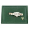 Image 9 : Rolex Ladies Two Tone MOP Diamond & Sapphire Datejust Watch With Rolex Box