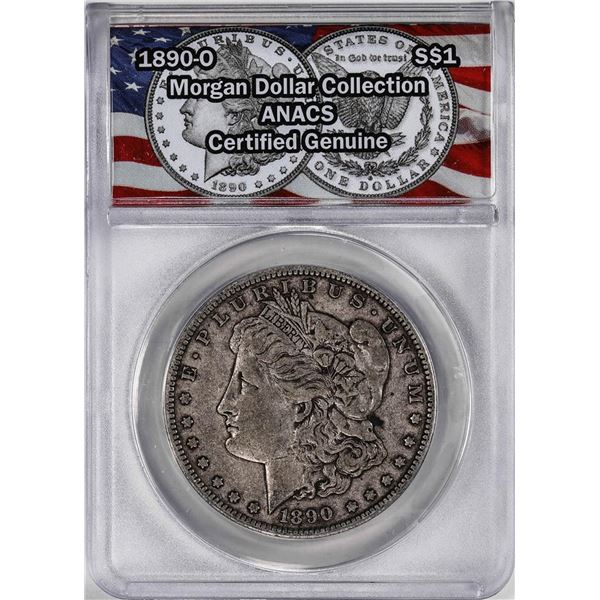 1890-O $1 Morgan Silver Dollar Coin ANACS Genuine