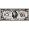 Image 1 : 1934A $20 Hawaii WWII Emergency Issue Federal Reserve Note