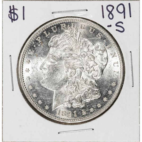 1891-S $1 Morgan Silver Dollar Coin