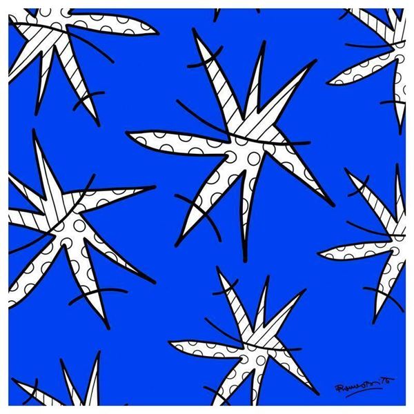 Romero Britto "Morning Again" Limited Edition Giclee On Canvas