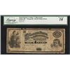 Image 1 : 1870's $10 Toledo Business College Bank Toledo, OH Note Legacy Very Good 10
