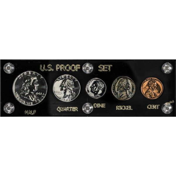 1961 (5) Coin Proof Set