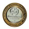 Image 2 : .999 Fine Silver Planet Hollywood Las Vegas, Nevada $10 Limited Edition Gaming Token