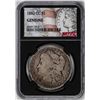 Image 1 : 1882-CC $1 Morgan Silver Dollar Coin NGC Genuine