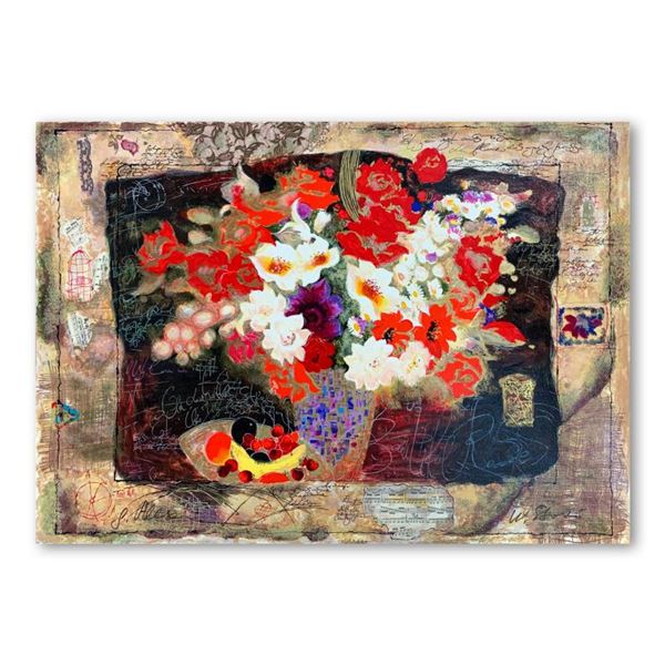 Alexander & Wissotzky "Beautiful Roses" Limited Edition Serigraph On Paper