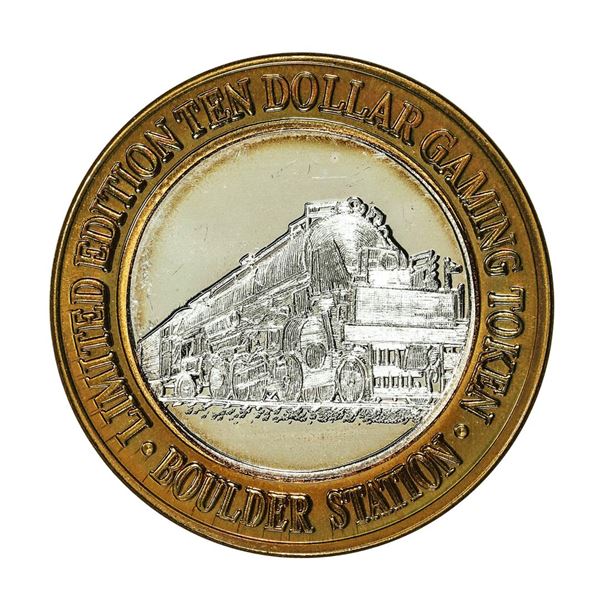 .999 Silver Boulder Station Hotel Casino Las Vegas, NV $10 Limited Edition Token