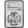 Image 1 : 1985Mo Mexico 1 Onza Libertad Silver Coin NGC MS67