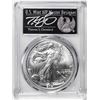 Image 1 : 2021 Type 2 $1 American Silver Eagle Coin PCGS MS70 Cleveland Signature FDOI