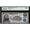 Image 1 : 1902 $5 NB of America Paterson, NJ CH# 12383 Fr.609 National Currency Note VF20