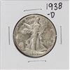 Image 1 : 1938-D Walking Liberty Half Dollar Coin