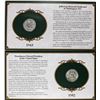 Image 3 : Lot of 1943-S Walking Liberty & 1952 Franklin Half Dollar Coins and Stamp Panels