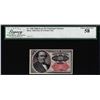 Image 1 : 1874 Fifth Issue 25 Cent Fractional Currency Note Fr.1309 Legacy Choice About New 58