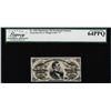 Image 2 : 1863 3rd Issue 25 Cents Fractional Currency Note Fr.1295 Legacy Very Choice New 64PPQ