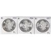 Image 2 : Lot of 1885-1887 $1 Morgan Silver Dollar Coins Proof Like
