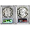 Image 3 : Lot of 2004 & 2005 $1 American Silver Eagle Coins PCGS MS69 First Strike