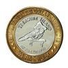 Image 1 : .999 Silver Treasure Island Las Vegas $10 Casino Gaming Token Limited Edition
