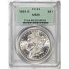 Image 1 : 1884-O $1 Morgan Silver Dollar Coin PCGS MS65 Old Green Label