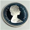 Image 2 : 1986 Queen Elizabeth II Canadian Silver Dollar UNC Heavy Cameo