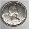 Image 2 : 1954 SWL Queen Elizabeth II Canadian Silver Dollar