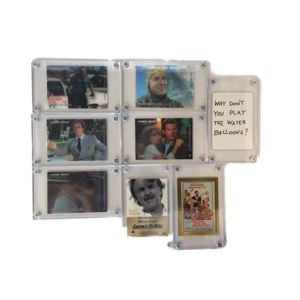 James Bond Trading Cards/Water Balloons Card Movie Props