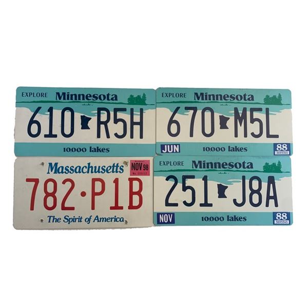 Lot of License Plates Movie Props