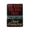 Image 1 : For Whom The Bell Tolls" Ernest Hemingway 1st Edition Book
