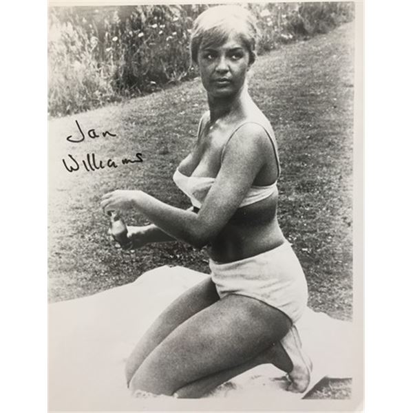 007 James Bond "From Russia With Love" (1963) Masseuse (Jan Williams) Signed Photo
