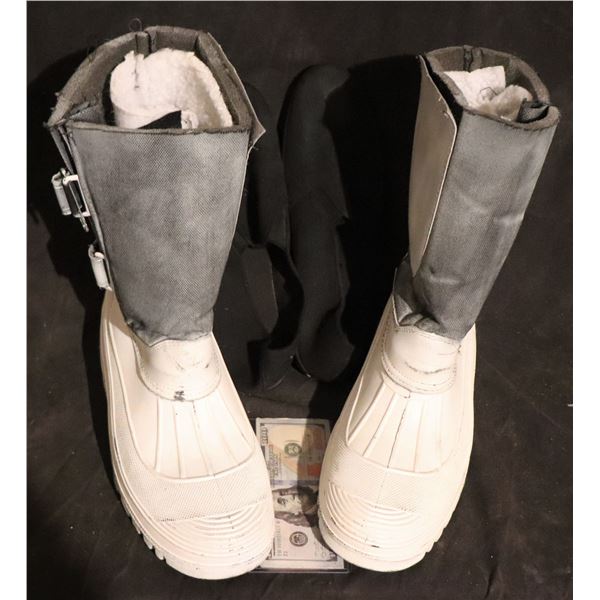 STAR WARS THE FORCE AWAKENS SNOW TROOPER BOOTS SCREEN USED