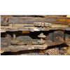 Image 7 : TRAIN ALL WOOD OLDEST KNOWN TO EXIST ANTIQUE FILMING MINIATURE