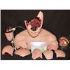 Image 2 : WESTWORLD SILICONE BLOWN APART HEAD W/ MAGNETS SKULL & BRAINS KEEPER QUALITY ANIMAL GORE