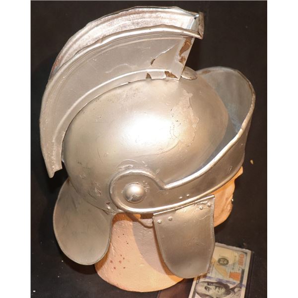 UNKNOWN VINTAGE ROMAN CENTURY HELMET ALL METAL