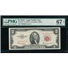 Image 1 : 1953C $2 STAR Legal Tender Note PMG 67EPQ