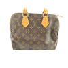 Image 3 : Louis Vuitton Brown Monogram Canvas Leather Speedy 25 cm Handbag