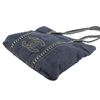 Image 3 : Chanel CC Chain Denim Tote Bag