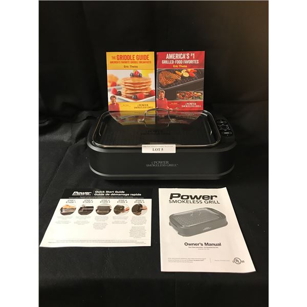 Power Smokeless Grill (New), Eric Theiss Grilled-Food Favorites & The Griddle Guide Books