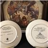 Image 9 : 5 Gregory Perillo Animal Plates,  Professionally Framed Peaceable Kingdom Plate & 3 Glen Loates Bird