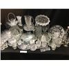 Image 1 : Wide Variety of Crystal Glass incl Crystal Pitcher, Lg Bowl, Basket, Bell Serving Dishes, Highball G
