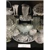Image 2 : Wide Variety of Crystal Glass incl Crystal Pitcher, Lg Bowl, Basket, Bell Serving Dishes, Highball G