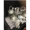 Image 3 : Wide Variety of Crystal Glass incl Crystal Pitcher, Lg Bowl, Basket, Bell Serving Dishes, Highball G