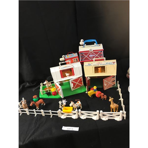 Fisher Price Family Farm including Tractor, Figurines & Animals