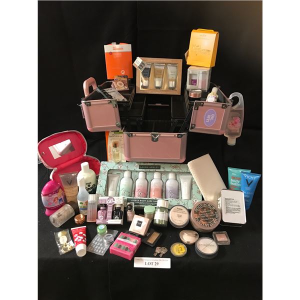 Sephora Pink Makeup Case, Nail Expressions, Miracle Gel Nail Gel & Quick Dry Polish, Rituals Foot So