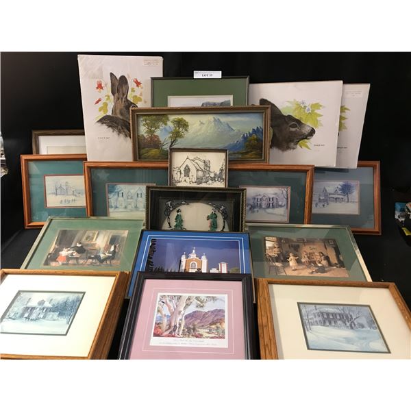 Asst Art  incl Japanese Petit Point,  Playing at Coach & Horse by Charles Robert Leslie, 4 Jack Jeli