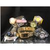 Image 7 : Huge Variety of Watches incl Timex, Seiko, Fossil, & Anne Klein, Asst Cufflinks, Necklaces, Bracelet
